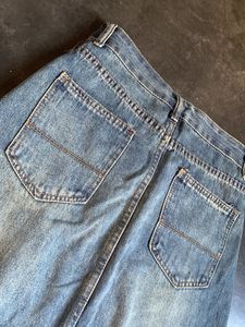 Classic Blue Denim Skirt