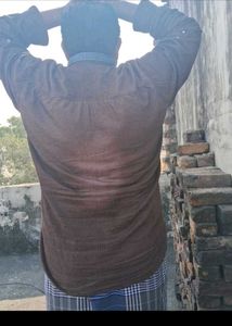 chest size 54 Men's Dark Washed Denim Shirt