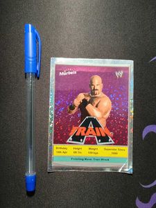 Marbels WWE sticker collectible - A TRAIN