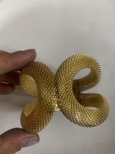 Vintage Gold Mesh Bracelet