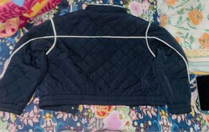 Quilted Bomber Jacket