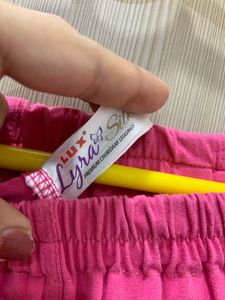 Candy Pink Leggings Lux Lyra