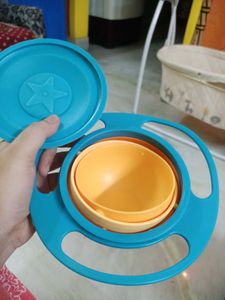 360 Degree Rotating bowl for toddlers