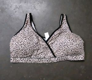 Victoria's Secret Leopard Print Bra &amp; Panty Set