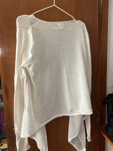 Elegant White Cardigan