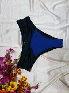🇳🇿💫🎀High-Waisted Color Block Bikini Bottom