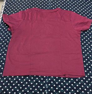 Zudio Burgundy T-Shirt