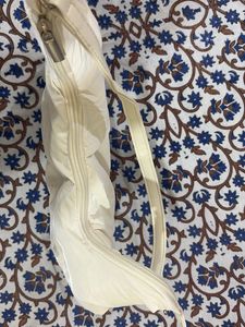 Cream Padded Shoulder Bag