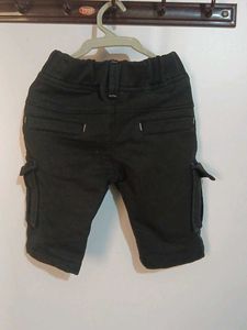 Men's Black Cargo Shorts