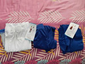 Blutex Palazzo Pants - Set of 3 ✨✨🤍💙💙