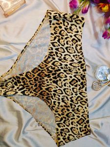 🇳🇿💫🎀Leopard Print High-Waisted Panties