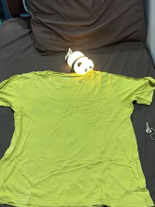 Lime Green Basic T-Shirt