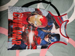 Marvel Civil War Tank T shirt