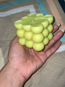 Green Bubble Candle