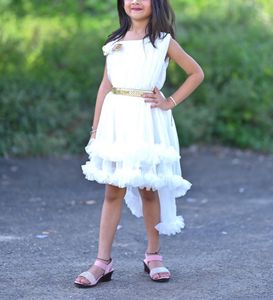White Party Dress for Girls