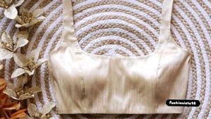 backless padded blouse 300/-
