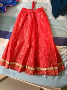 Red Embroidered Blouse