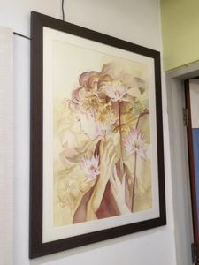 Floral Canvas Handmade Painting