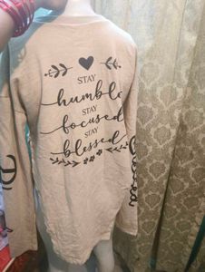 Beautiful Sequin Detail Long Sleeve warm top