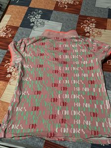 Girls polo T Shirt United Colour If Benetton
