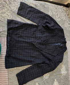 Men's Plaid Blazer