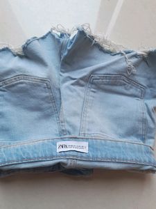 ZARA New Denim Shorts