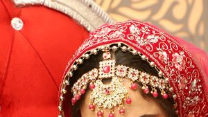 Bridal Set Jodha Akbar Multicolor Brida