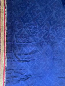 Party wear saree with designer pleates