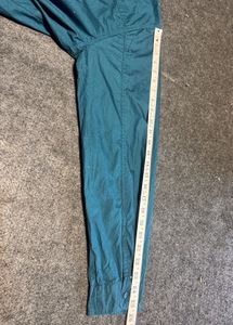 Converse 100% Cotton Teal Button-Up Shirt - Size L