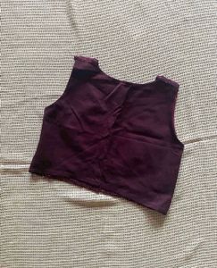 Sequinned Blouse/ Crop Top