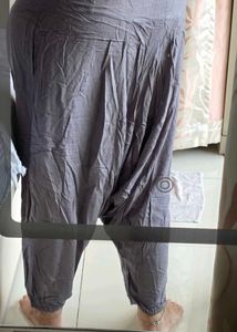 Comfortable Grey Palazzo dhoti pants
