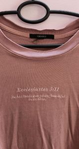 Forever 21 Women Oversized T-shirt