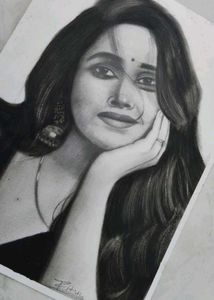 Hand-Drawn Portrait Sketch