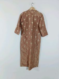 Brown All over Buttas Casual kurta (Women)