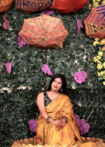 Elegant Mustard Yellow Saree