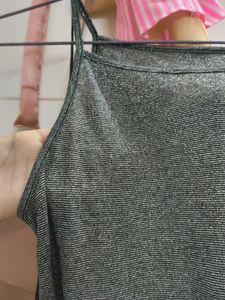 Sparkly Spaghetti Strap top