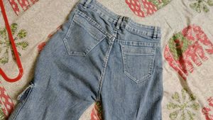 Blue Cargo Jeans