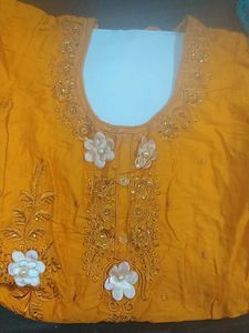 Beautiful Yellow Kurta Set