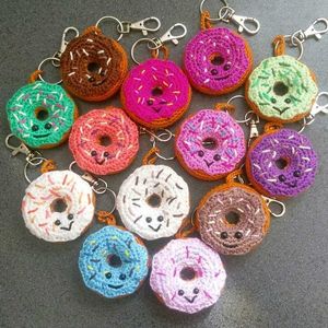 Cute Donut Keychain