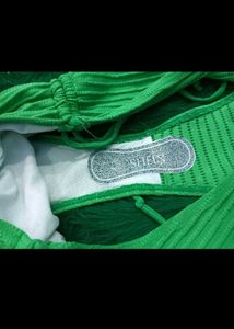Bright🎁🆕 Green Ruched Bikini Bottom