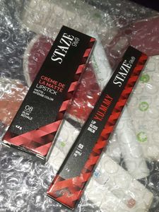 Staze Matte Lipstick & Lip Gloss Balm