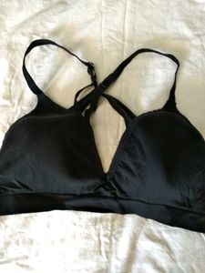 Sleek Black Bralette