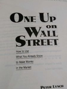 One Up On Wall Street