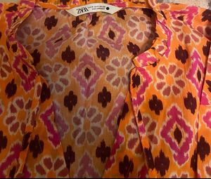 Zara Printed Dress