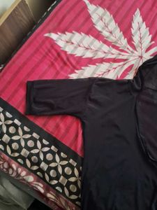 Black Hooded Cardigan