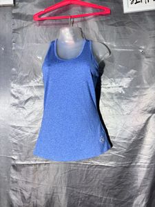 Blue Athletic Gym  Tank Top