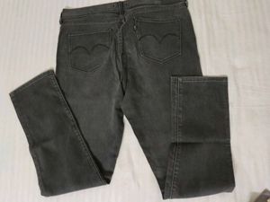 Levisl Grey Denim Jeans