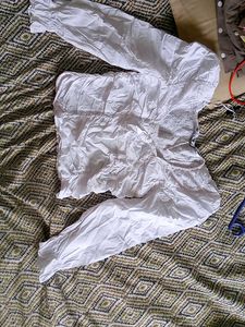 White Smocked Peasant top