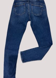MANGO Blue Denim Jeans