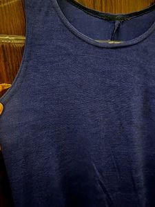 Royal Blue Sleeveless Mini Dress